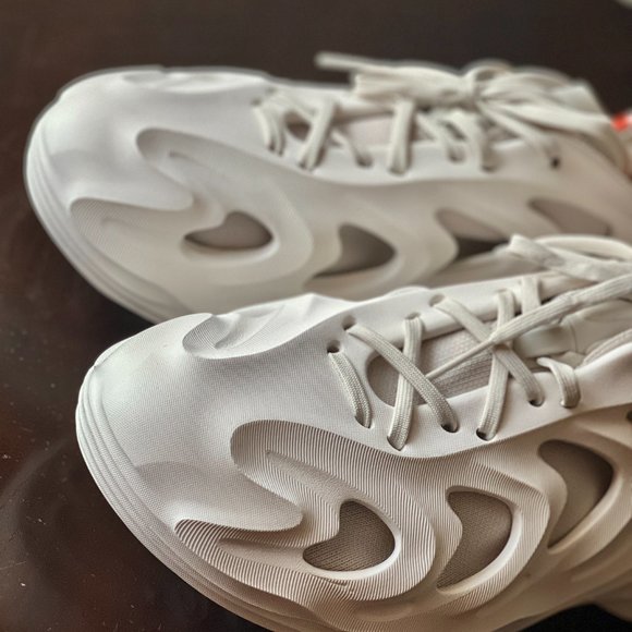 Adidas AdiFOM Q Sneakers Size 9 Men's Off White/Aluminum NEW with box - Picture 14 of 16